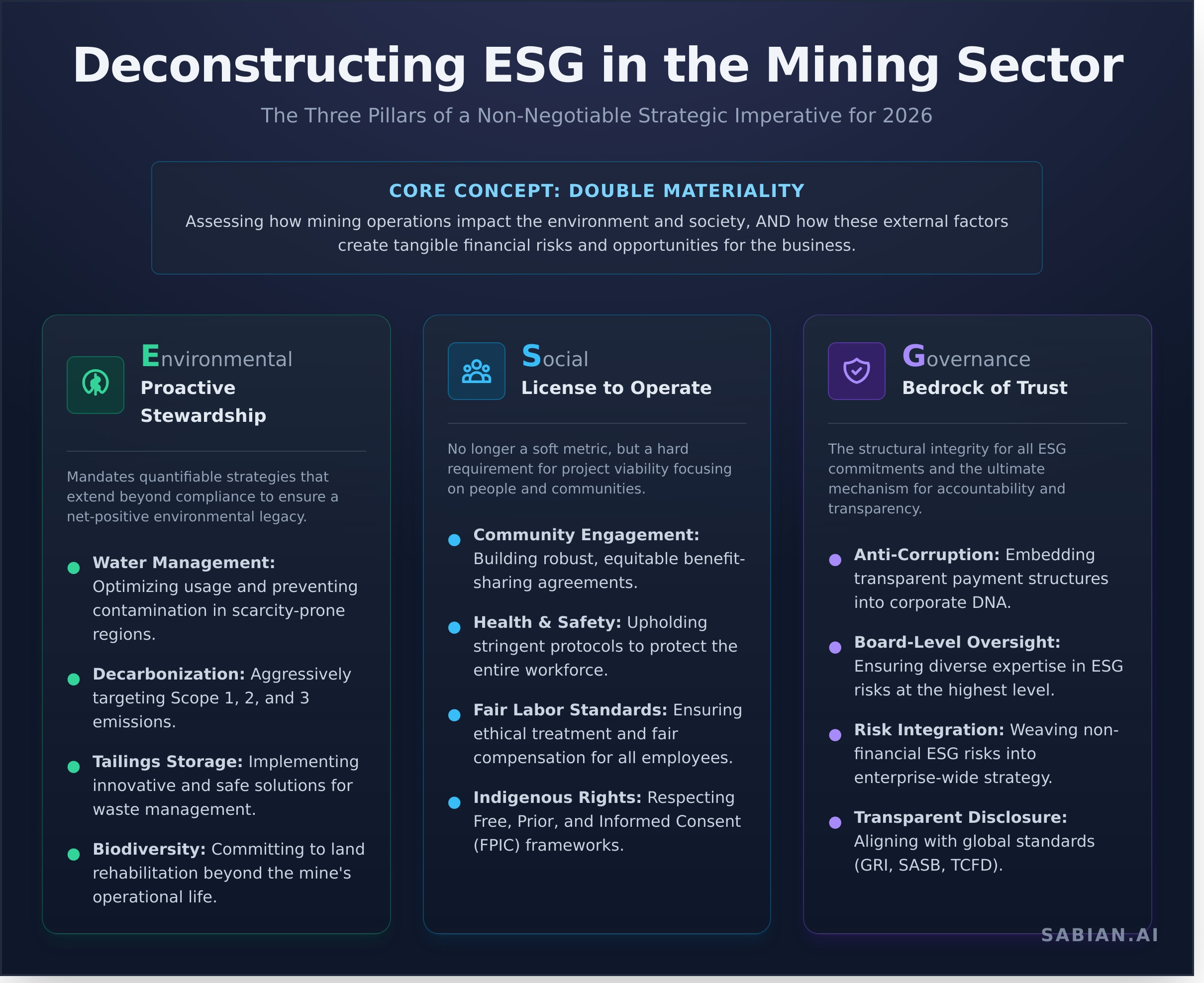 ESG in Mining: The 2026 Strategic Imperative for a Sustainable Future